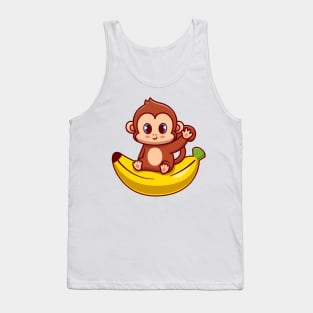 Cute Kawaii Monkey Tank Top